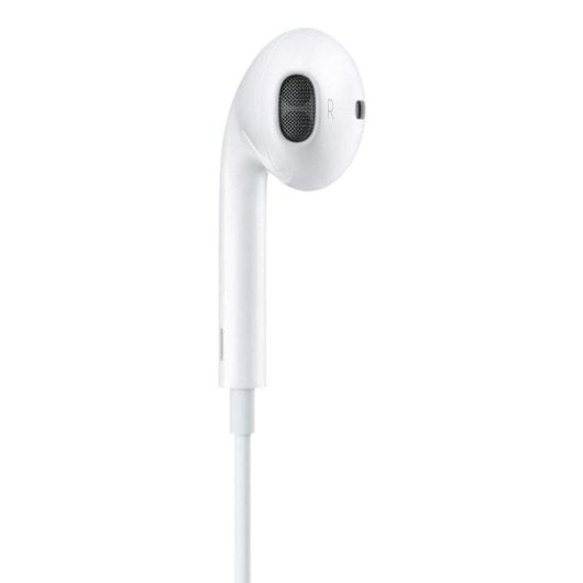 Ecouteurs Apple EarPods filaires Lightning intra-auriculaires micro contrôle câble blancs