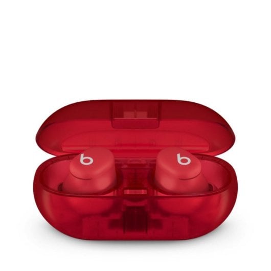 Auricular Beats Solo Buds lações/Música True Wireless Vermelho Transparente