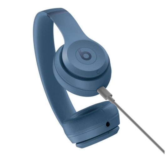 Auriculares Apple Beats Solo 4 Bluetooth 5.3 Supraaural Micrófono Integrado Azul