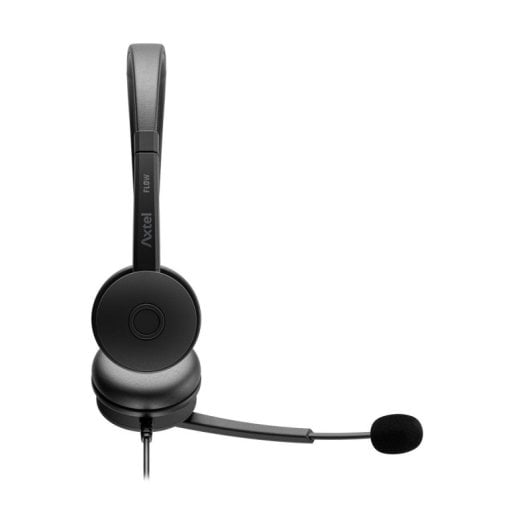 Auricolare Axtel AXH-FLOWUCDC Nero Alámbrico Uscita USB Type-C/A Binaurale