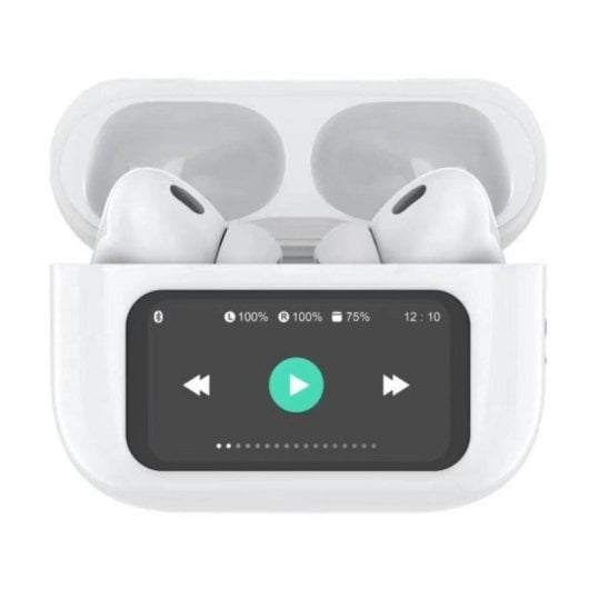 Auricular Celly SOUNDLEDWH True Wireless Stereo TWS Bluetooth 5.4 USB-C Blanco MP3