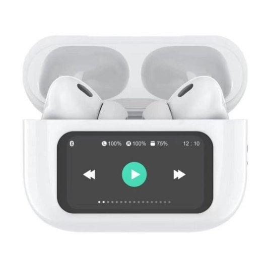 Auricular Celly SOUNDLEDWH True Wireless Stereo TWS Bluetooth 5.4 USB-C Blanco MP3
