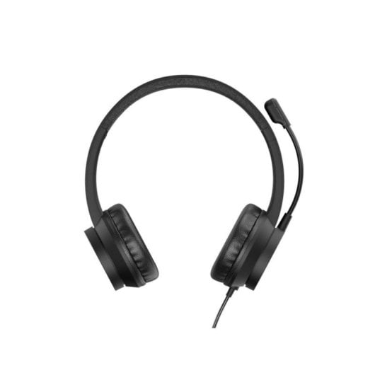 Auricular Conceptronic POLONA05BC USB-C Negro Diadema Binaural con Cancelación de Ruido 2m