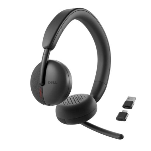Auricular Dell Pro WL3024 Wireless Bluetooth 5.3 Cancelación Ruido IA Negro Supraaural