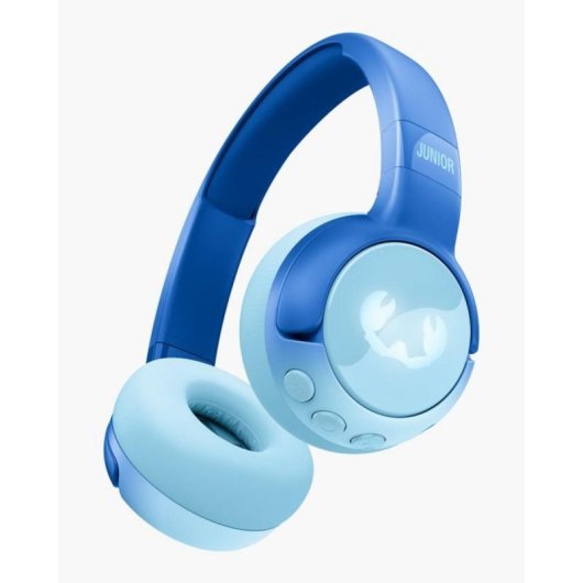 Auriculares Fresh 'n Rebel 228262 Inalámbricos Bluetooth Plegables Niños 48h Wavey Water Azul Cian
