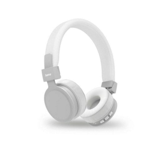 Hama Freedom Lit II Auscultadores Bluetooth 5.3, 15h, Dobráveis para Chamadas/Música Brancos