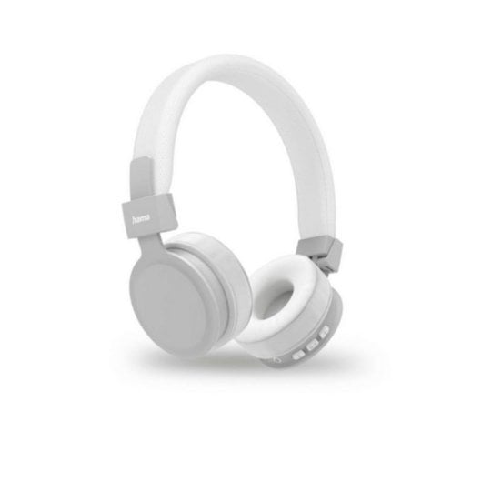 Auriculares Hama Freedom Lit II inalámbricos Bluetooth 5.3 para música y llamadas, plegables blancos