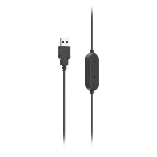 Auricular Hama HS-USB300 V2 Binaural USB Circumaural Micrófono Boom 2m Negro