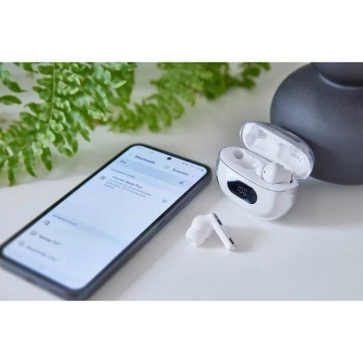 Auricular Intenso T312AE Bluetooth 5.4 ANC True Wireless Weiß