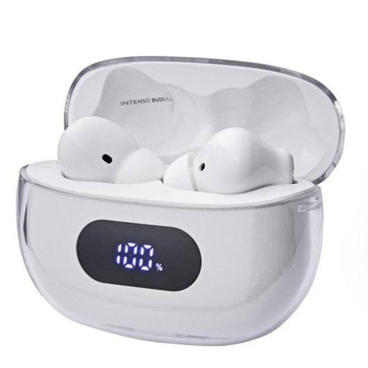 Auricular Intenso T312AE Bluetooth 5.4 ANC True Wireless Weiß