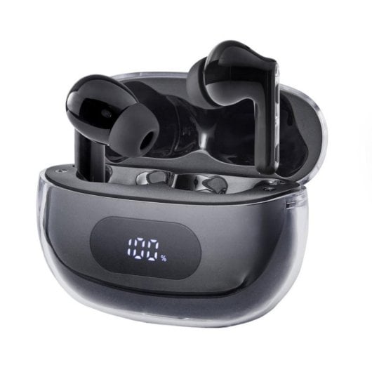 Auricular Intenso Buds Earphone Plus T310AE Bluetooth 5.4 ANC ENC TWS Negro