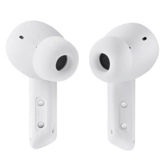 Auriculares Intenso T502HAE True Wireless Bluetooth 5.3 ANC Branco 35h IPX4 USB-C