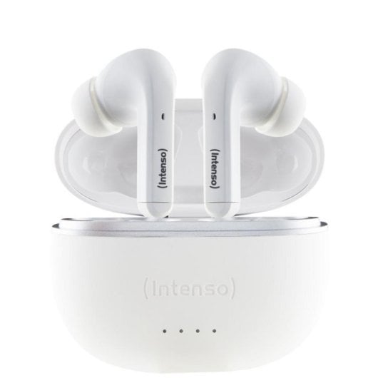 Auricular Intenso White Buds T302A Bluetooth 5.3 ANC 4 Modos True Wireless Blanco