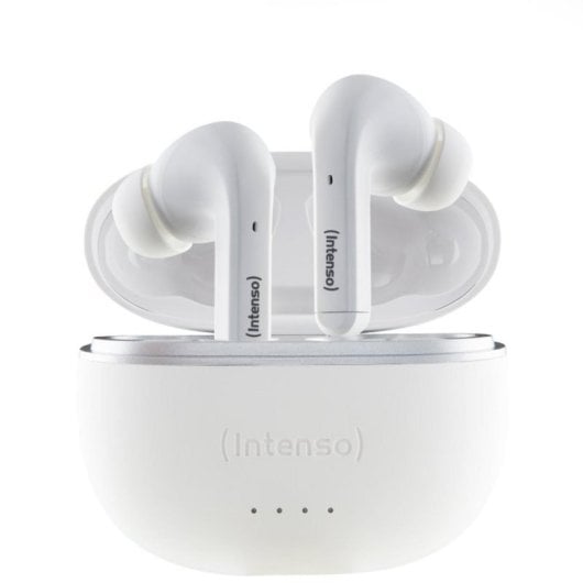 Auricular Intenso White Buds T302A Bluetooth 5.3 ANC 4 Modos True Wireless Blanco