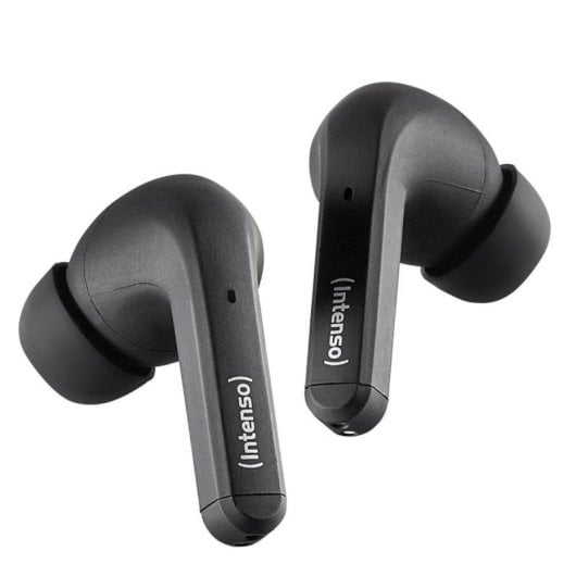 Auricular Intenso Black Buds T300A Bluetooth 5.3 ANC 4 Modos TWS USB-C Negro
