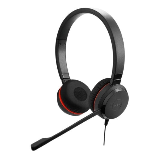 Jabra Evolve 20 SE Headset Binaural USB-C/A com Cancelamento de Ruido