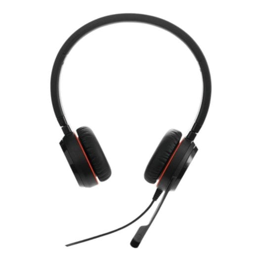 Jabra Evolve 30 II Headset Binaural USB-C/A para Escritório com Cancelamento de Ruido