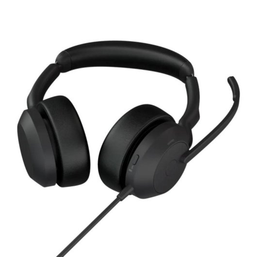 Auricular Jabra Evolve2 50 Binaural ANC Bluetooth USB-C/A Supraaural Negro 30m