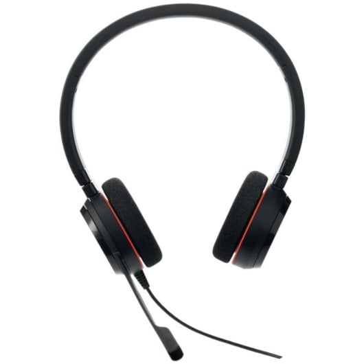 Jabra Evolve 20 Headset Binaural USB-C/A com Cancelamento de Ruido Preto