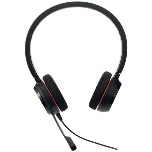 Jabra Evolve 20 Headset Binaural USB-C/A com Cancelamento de Ruido Preto