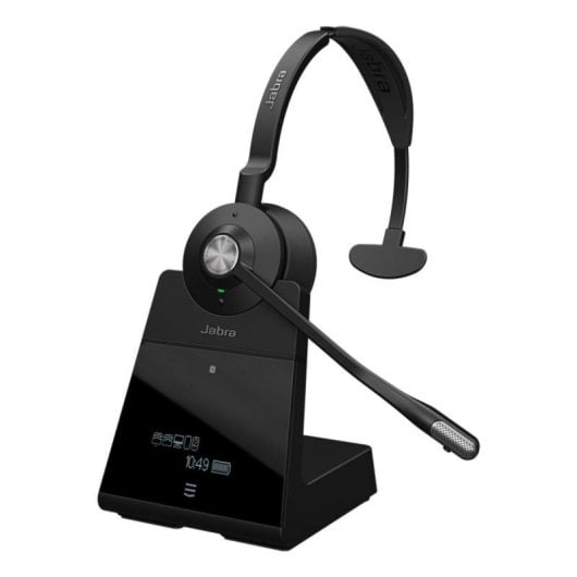 Auricular Jabra Engage 75 SE Mono Inalámbrico Bluetooth DECT 150m Base Carga Negro