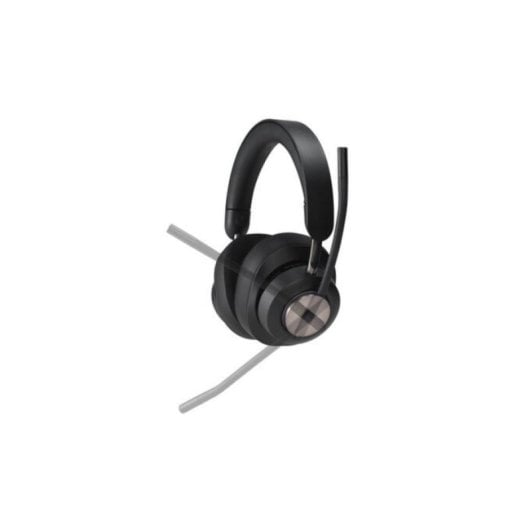 Auricular Bluetooth Kensington H3000 Cancelación Ruido IA, 60h, USB-C, Gaming, Negro
