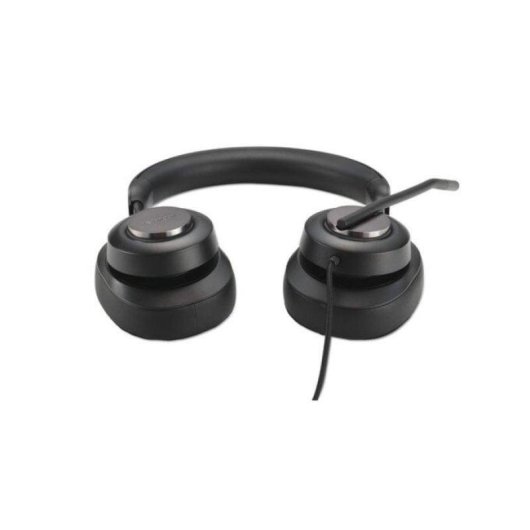 Auriculares Kensington H2000 con cable USB-C Cancelación de Ruido Micrófono Boom Negro
