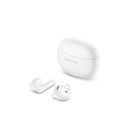 Auriculaires Lenovo E310 intra-auriculaires sans fil Bluetooth 5.3 microphones doubles blanc
