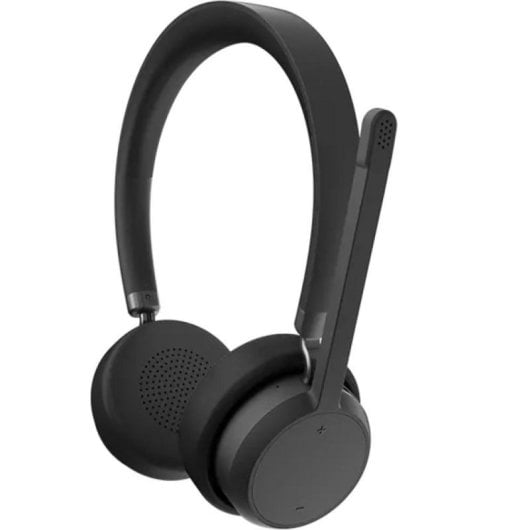 Lenovo 4XD1Q30302 Headset Bluetooth 5.3 Circumaural com Cancelamento de Ruido e 60h Preto