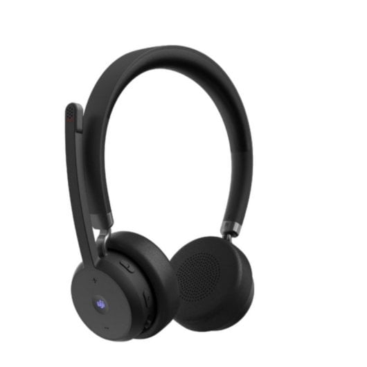 Auricular Lenovo Wireless VoIP Headset Inalámbrico Oficina 60h Reproducción Negro