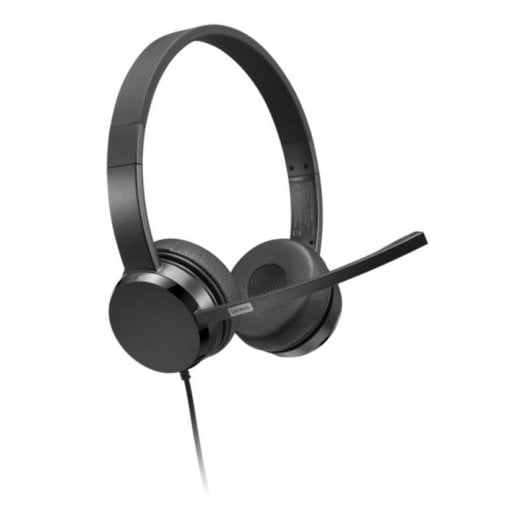 Lenovo 4XD1K18260 Headset Supra-aural USB-A com Microfone Boom e Cabo 1,8m Preto
