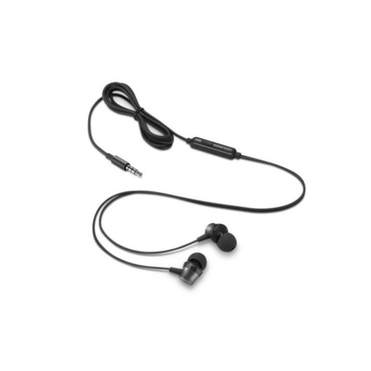 Lenovo 4XD1J77352 Auriculares Intra-aurais com Cabo 1.2m, 3.5mm e Microfone Integrado Pretos