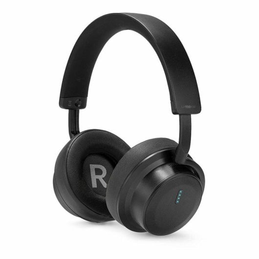 Auricular Lindy LH900XW inalámbrico/Alámbrico Bluetooth 5.0 Cancelación Activa de Ruido Negro