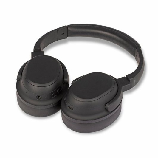 Lindy LH500XW+ Auscultadores Bluetooth 5.0 com Redução de Ruido Ativa e Até 40h Pretos