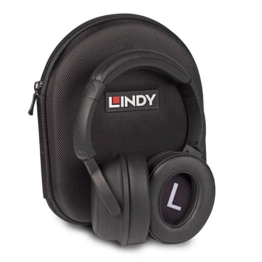 Lindy LH500XW+ Auscultadores Bluetooth 5.0 com Redução de Ruido Ativa e Até 40h Pretos