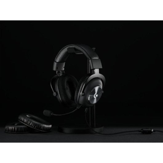 Auricular Logitech G PRO X DTS Headphone:X 2.0 7.1 Alámbrico 20-20000Hz Gaming Micrófono Extraíble Negro