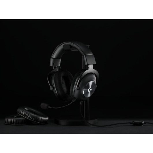 Auricular Logitech G PRO X DTS Headphone:X 2.0 7.1 Alámbrico 20-20000Hz Gaming Micrófono Extraíble Negro