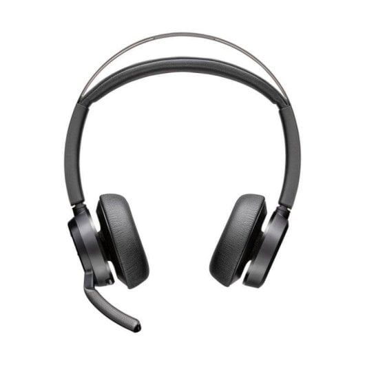Auriculares Poly Voyager Focus 2 sem fios Bluetooth USB-C/A com Cancelamento de Ruído Preto