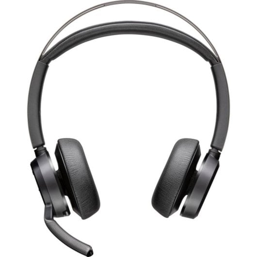 Poly Voyager Focus 2 Headset Bluetooth e USB-C/A com Base de Carga Preto