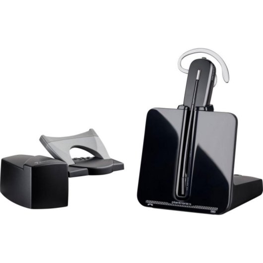 Auricular Poly CS540A Convertible Inalámbrico DECT Monoaural Canc. Ruido 120m 21g Negro