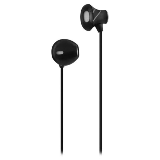 Auricular T'nB CURV Intraaural Alámbrico Conector Lightning Negro 1,2m 16? Micrófono
