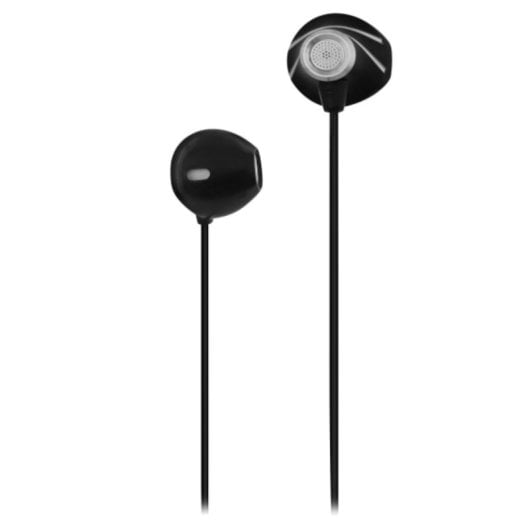 Auricular T'nB CURV Intraaural Alámbrico Conector Lightning Negro 1,2m 16? Micrófono