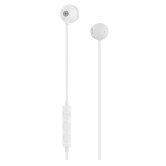 T'nB CURV Intra-Auriculares com Cabo Lightning 1,2m e Microfone Integrado Brancos