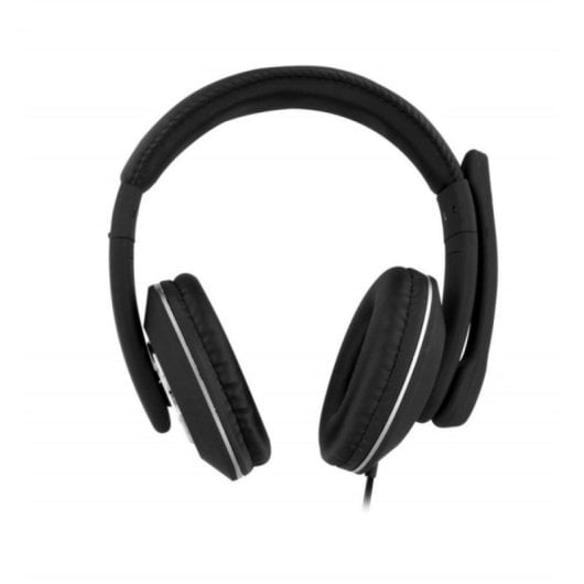 Auricular T'nB HS-500 USB Circumaural Binaural con Micrófono Integrado Control Volumen/Mutear 2m 215g Negro
