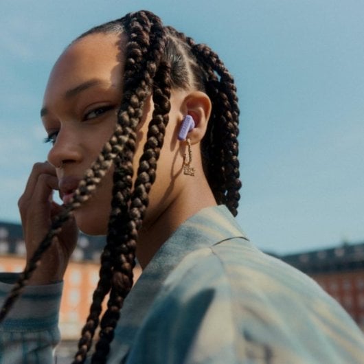 Urbanista Copenhagen 2 Auriculares True Wireless Bluetooth 5.4 IPX4 com Microfone e Cancelamento de Ruido Lavanda
