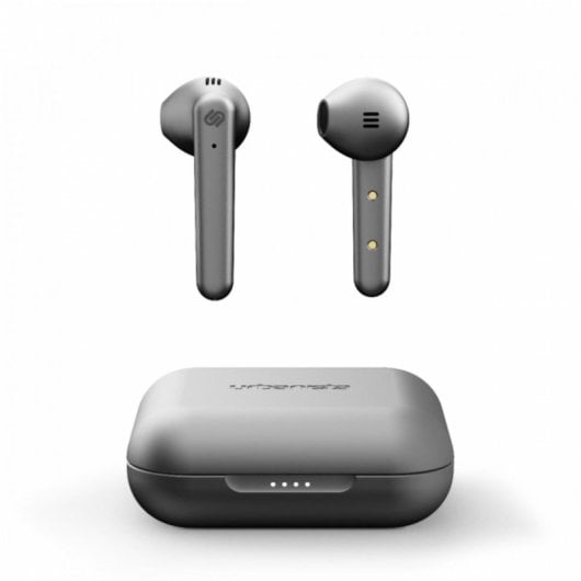 Urbanista Stockholm Plus Auriculares Sem Fios Bluetooth com IPX4, Bateria 20h, Controlos Touch e Carga USB-C Cinzentos