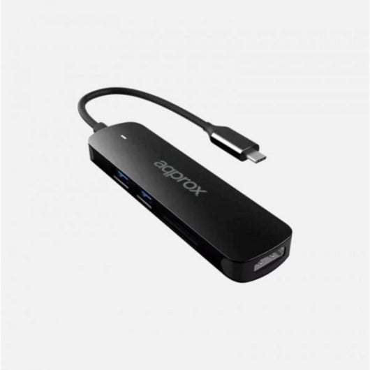 Hub USB Typ C APPC45 HDMI 4K30Hz 2x USB 3.0 SD Micro SD Hub USB Typ C APPC45 HDMI 4K30Hz 2x USB 3.0 SD Micro SD