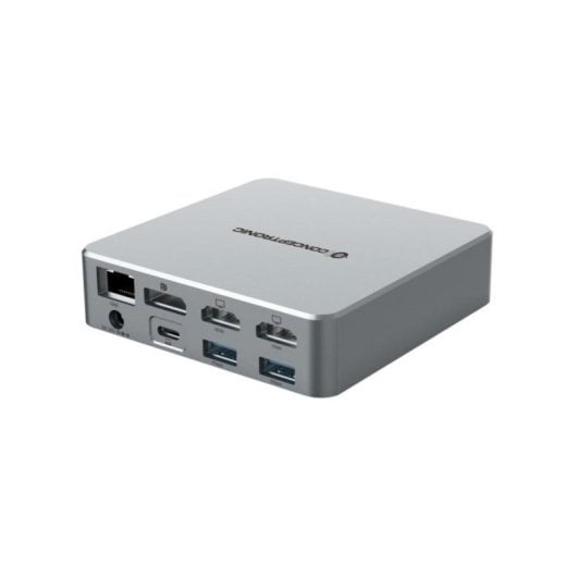 Docking Conceptronic DONN25G USB 3.2 Gen 2 Type-C 100W HDMI 4K Plata
