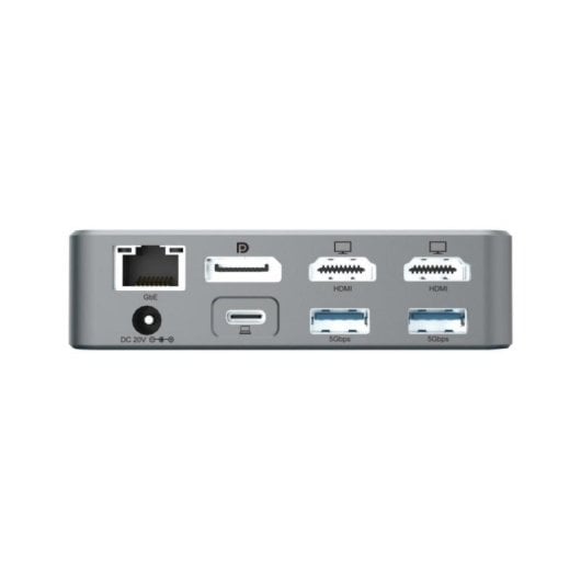 Docking Conceptronic DONN25G USB 3.2 Gen 2 Type-C 100W HDMI 4K Plata