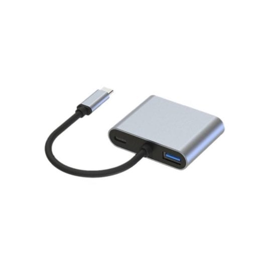 Adattatore Conceptronic DONN16G USB 3.2 Gen 1 Type-C 100W 4K Ultra HD Grigio